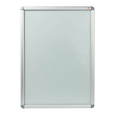 Porte affiche mural Clipsable - transparent - format A1 - Nobo