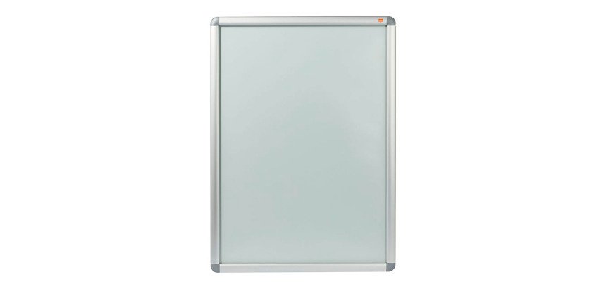 Porte affiche mural Clipsable - transparent - format A1 - Nobo
