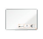 Tableau blanc Premium Plus émaillé - 90 x 60 cm - Nobo