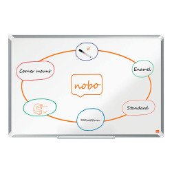 De_tableau blanc emaille premium+ 60x90 cm nobo