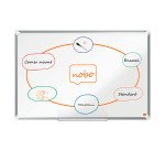 Tableau blanc Premium Plus émaillé - 90 x 60 cm - Nobo