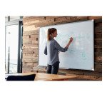 Tableau blanc laqué Premium+ 16/9e Nobo