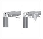 Tableau blanc Widescreen Premium Plus émaillé - 70 " - 155 x 87 cm - Nobo