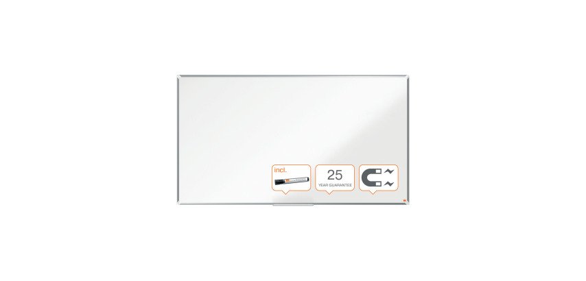 Witbord Widescreen Premium Plus geëmailleerd - 85" - 1880 x 1060 mm - Nobo