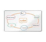 Tableau blanc Widescreen Premium Plus émaillé - 70 " - 155 x 87 cm - Nobo