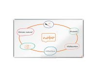 Whiteboard Widescreen Premium Plus enamel - 70" - 155 x 87 cm - Nobo