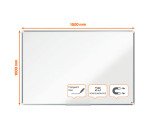 Tableau blanc Premium Plus émaillé - 150 x 100 cm - Nobo
