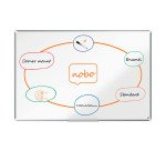 Tableau blanc Premium Plus émaillé - 150 x 100 cm - Nobo