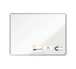 Tableau blanc Premium Plus émaillé - 120 x 90 cm - Nobo