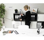 Porte-étiquettes adhésif 55 x 102 mm - Boîte de 60