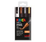 Rotuladores Posca colores surtidos Galaxia PC5M- Caja de 4
