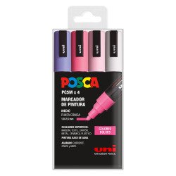 Rotuladores Posca colores surtidos Dulces PC5M- Caja de 4