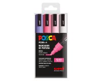 Rotuladores Posca colores surtidos Dulces PC5M- Caja de 4
