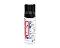 Spray de pintura acrílica permanente mate edding 5200 - 200 ml Negro