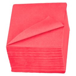 Serviette de table en ouate 2 plis Tork Lunch 24 x 24 cm, en couleur - Paquet de 200