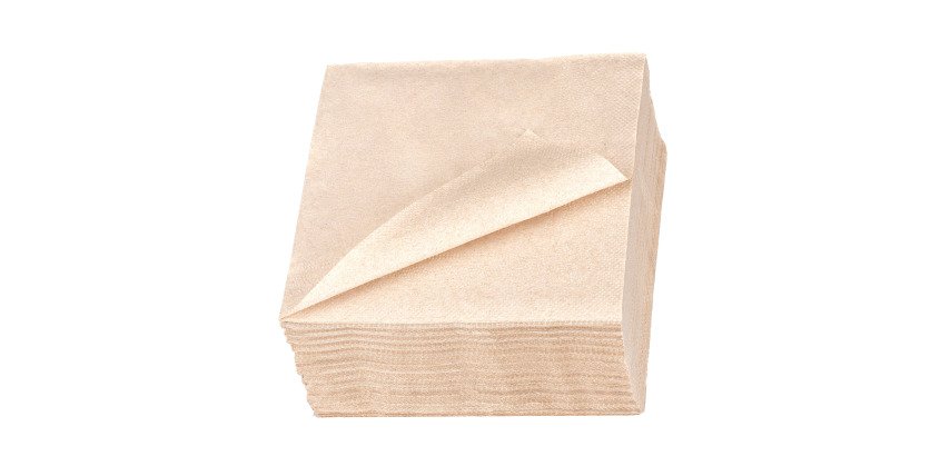 Serviette de table en ouate Tork Lunch 33 x 33 cm, en couleur - Paquet de 200