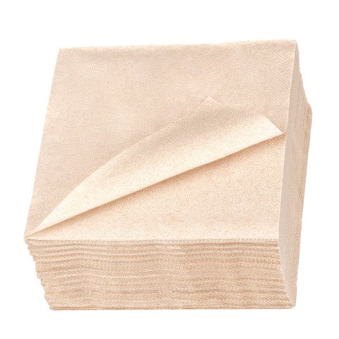 Servilleta de mesa de celulosa Tork Lunch 33 x 33 cm, de color marfil - Paquete de 200