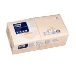 Serviette de table en ouate 2 plis Tork Lunch 24 x 24 cm, en couleur - Paquet de 200