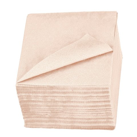 Servilleta de mesa de celulosa de 2 capas Tork Lunch 24 x 24 cm, de color marfil - Paquete de 200