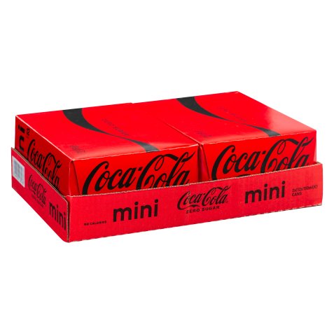 Coca-Cola Zero 15 cl - 24 canettes