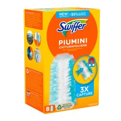 Piumini catturapolvere 3X Swiffer 8 unità