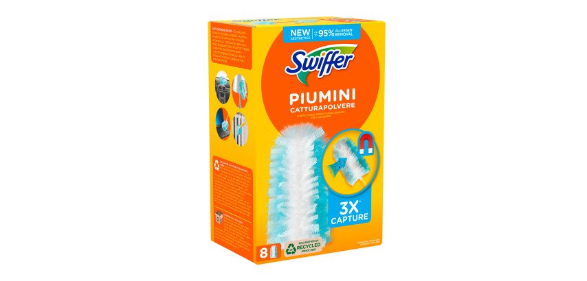 Piumini catturapolvere 3X Swiffer 8 unità