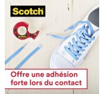 Ruban adhésif Scotch à cacheter Super-Hold - Largeur 19 mm x longueur 25,4 m