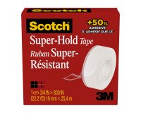 Ruban adhésif Scotch à cacheter Super-Hold - Longueur 25,4 m