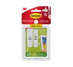 Languettes adhésives moyennes et larges 3M Command™ pour tableaux
