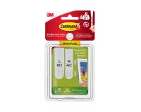 Lengüetas adhesivas Command 3M tamaño M y L - Blister de 12