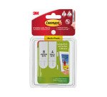 Languettes adhésives petites et moyennes 3M Command™ pour tableaux