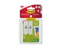 Languettes adhésives petites et moyennes 3M Command™ pour tableaux