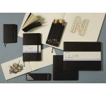 Cuaderno Moleskine de bocetos liso 13 x 21 cm Negro