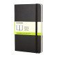 Cuaderno Moleskine Clásico tapa dura liso 9 x 14 cm Negro