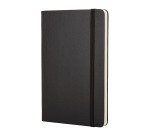 Cuaderno Moleskine Clásico tapa dura liso 9 x 14 cm Negro