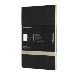 Bloc Moleskine de Hojas Profesional 13 x 21 cm Negro