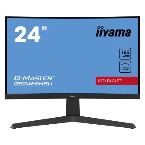 Ecran PC incurvé 24" (60 cm) Iiyama GB2466HSU-B1