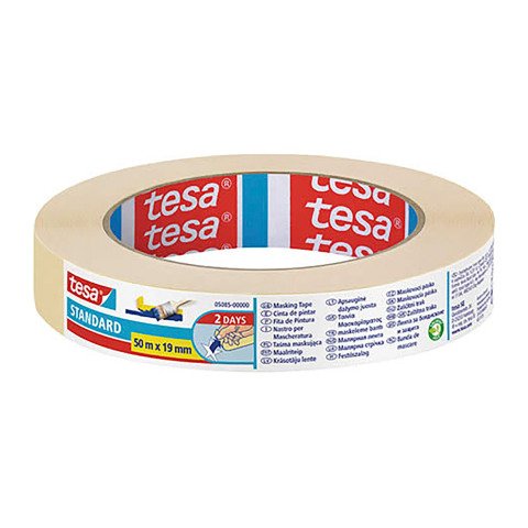 Cinta de pintor Tesa 50 m x 19 mm