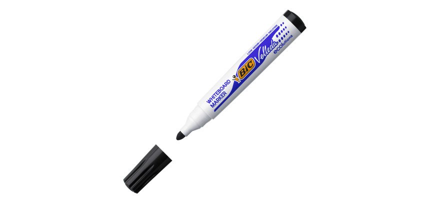 Rotulador de pizarra blanca Bic Velleda 1701 punta cónica