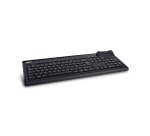 Tastiera italiana USB con lettore smart card integrato cablato Hamlet XKKITASCR qwerty