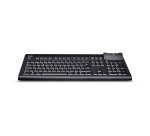 Tastiera italiana USB con lettore smart card integrato cablato Hamlet XKKITASCR qwerty