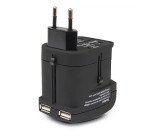 Hamlet XPW2UTRAVEL mobile device charger GPS, Mobile phone, MP3, MP4, Smartphone, Tablet Black AC Indoor