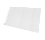 Bolsa 10 fundas multitaladro polipropileno rugoso A3 apaisado de 80 micras transparente