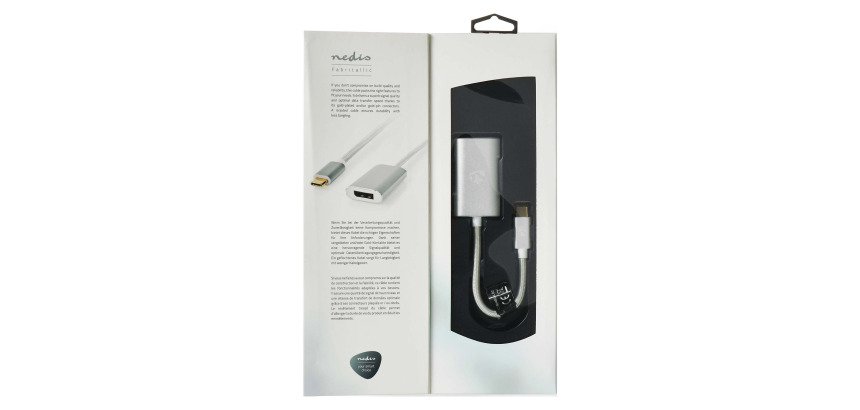 ADATATTORE USB-C MASCHIO - DISPLAYPORT FEMMINA NEDIS