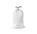 Sac poubelle 45 litres Brabantia liens coulissants blanc - paquet de 10