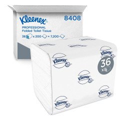 Papier toilette en paquet double épaisseur Kleenex 8408 - 36 x 200 feuilles