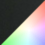 Noir/assortis pastel