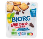 Mini fourrés chocolat noir bio Bjorg - Sachet de 180 g