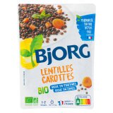 Plat cuisiné lentilles carottes bio Bjorg - Sachet de 250 g