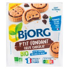 Petit fondant cœur chocolat bio Bjorg - Sachet de 180 g